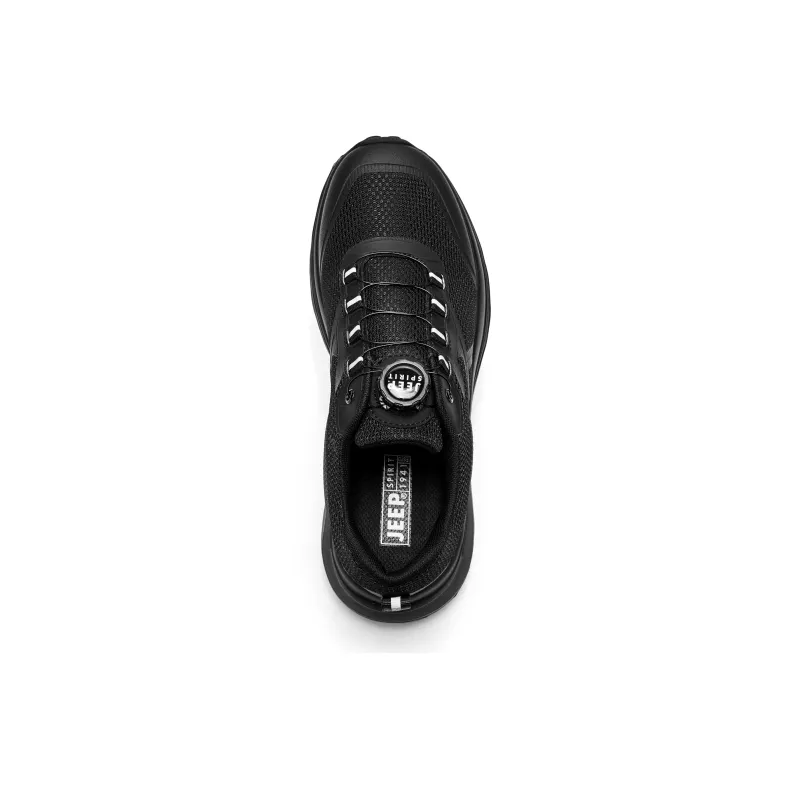 JEEP SPIRIT Running Shoes Men Low Top Graphite Black-2