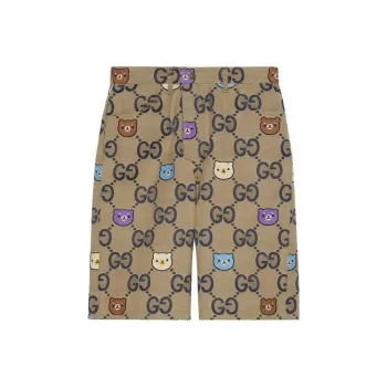 GUCCI SS23 Casual Shorts Men's Khaki