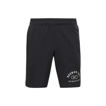 Reebok Wor Woven Graphic Short Casual Shorts Men's Black