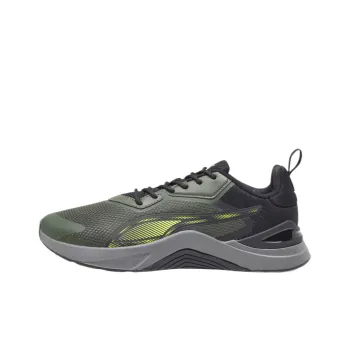 PUMA Infusion Low Top Training Shoes Unisex Black Yellow
