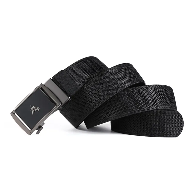 POLOMEISDO Nylon Braid Belt Unisex Width 3.8cm-3