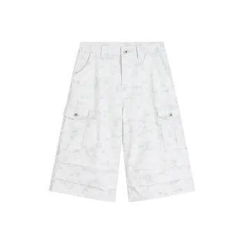 Love Monster Denim Shorts Unisex