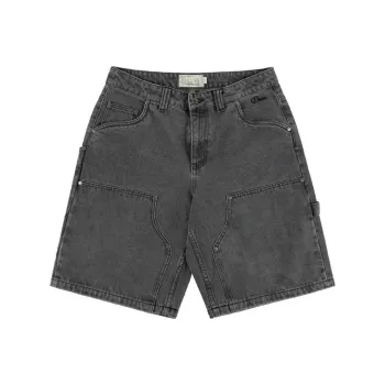 Dime MTL SS25 Denim Shorts Unisex Black