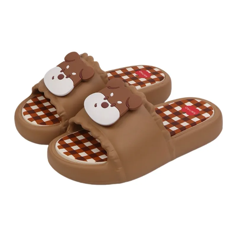 Thin Strips Sandal Slippers Women's Cream White-6