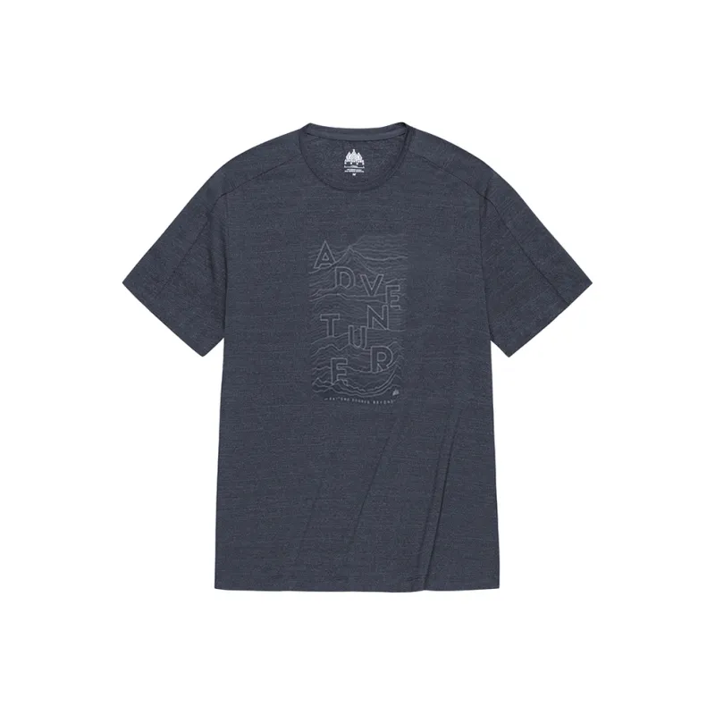 361° Sports Life Collection T Shirt Men's Crow Cyan Gray-0