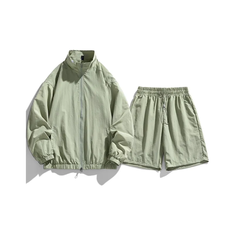 GOOSELIAR Coat, Shorts, Pants Three Piece Set Unisex-58