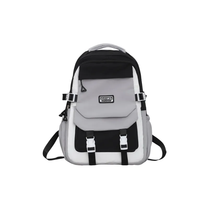 GEERDUN Nylon Backpack Unisex Black/Khaki/Green/Blue/Pink-0