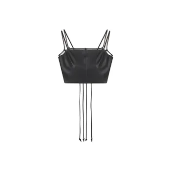 NANUSHKA FW23 LOGA Tank Tops Women's Black