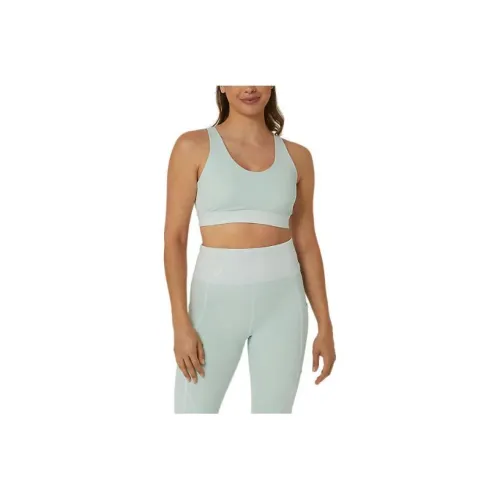 Asics High Support And Quick-Drying Tank Tops Women's Light Blue