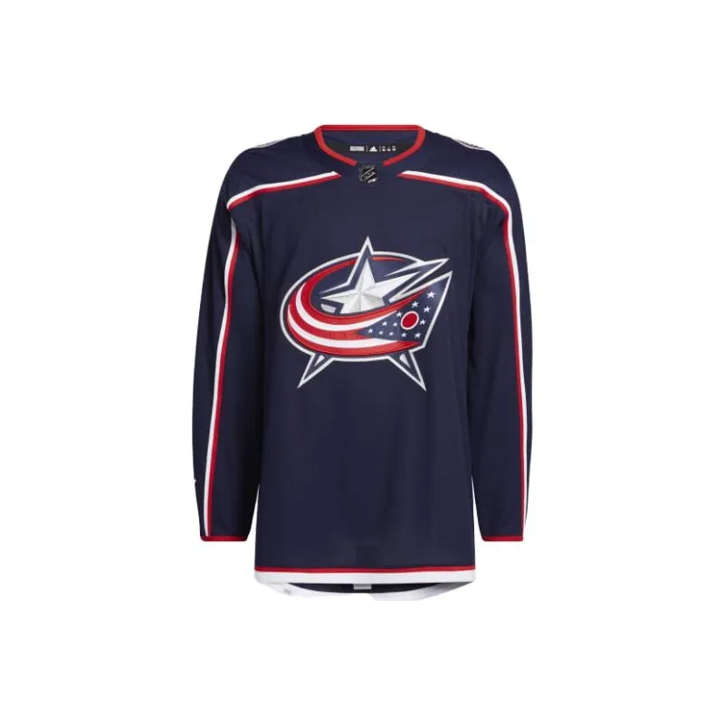 Adidas Blue Jackets Home Authentic Jersey-0