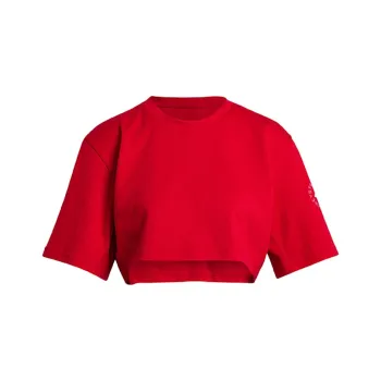 Adidas ASMC Crop Tops Women's Red