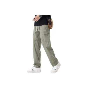 BENGEN Draped Casual Pants Unisex