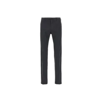 INCOTEX Tapered leg Cotton Trousers
