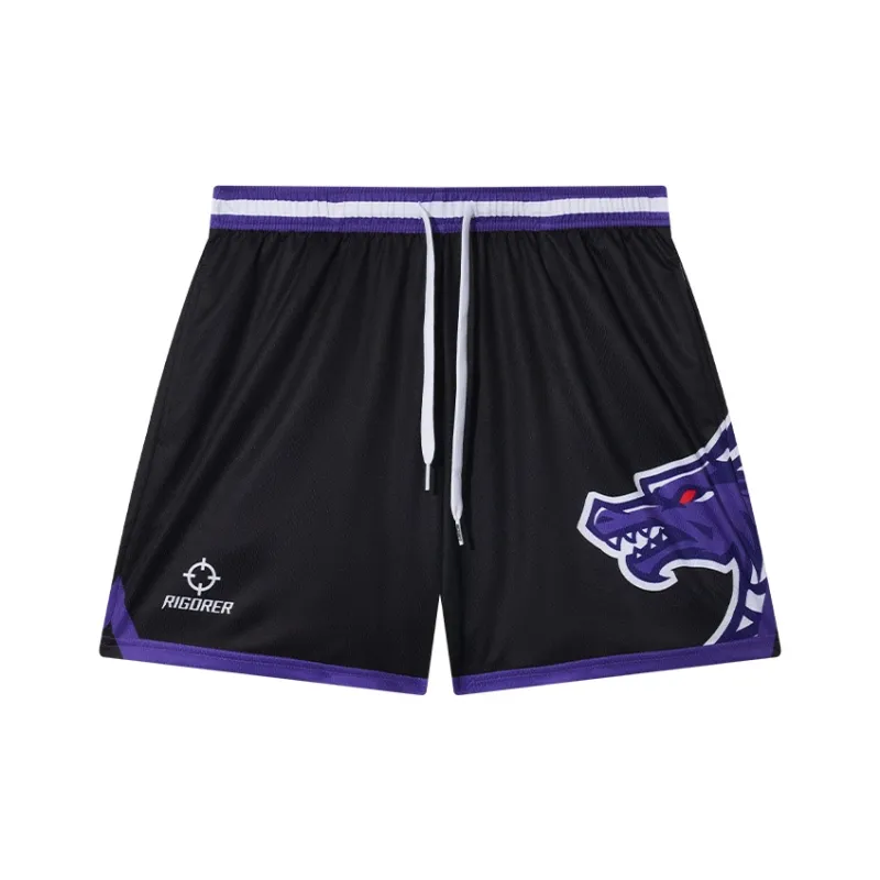 RIGORER Knitted Fabric Knee Length Shorts Unisex-7