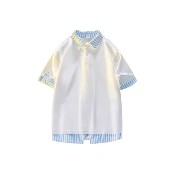 BENATRY Polo Shirt Unisex White