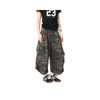 KVIV Denim Shorts Men's Camouflage 