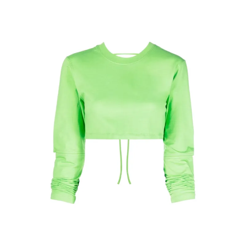 Jacquemus Le T-shirt Piccola Crop Top-0