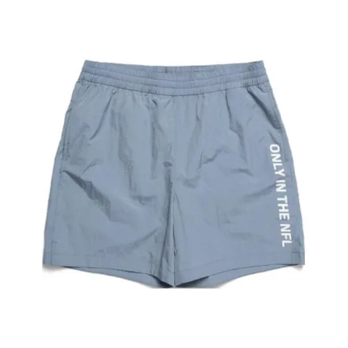NFL Casual Shorts Men Gray Blue