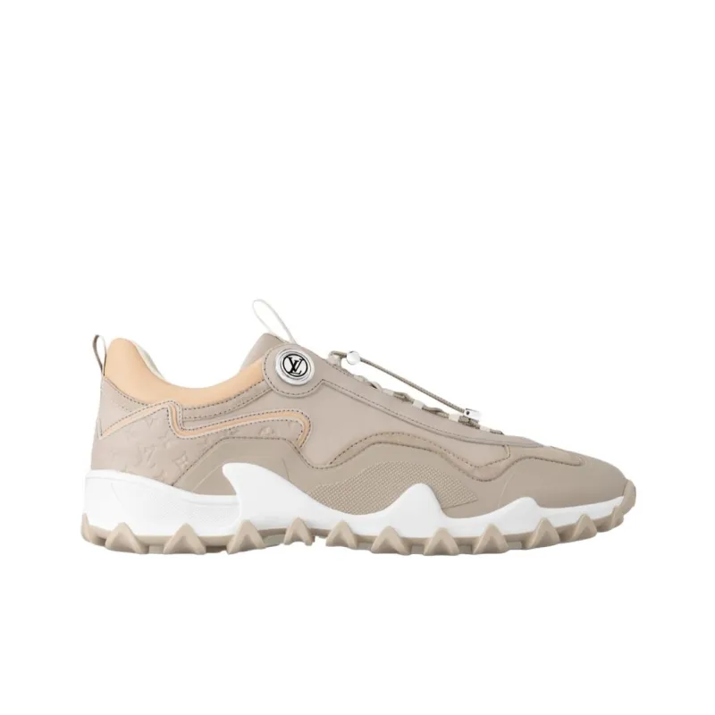 LOUIS VUITTON RUSH Low Top Casual Shoes Women's Linen-1