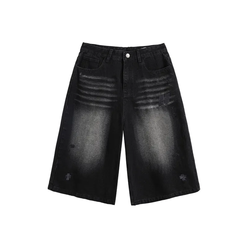 SCRM Denim Shorts Unisex-0