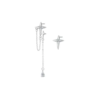 RARONE S925 Silver Stud Earrings Women's