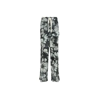 DRIES VAN NOTEN Allover Floral Printed Drawstring Trousers