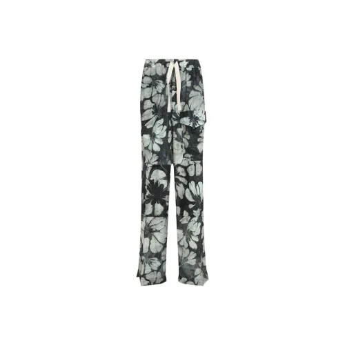 DRIES VAN NOTEN Allover Floral Printed Drawstring Trousers
