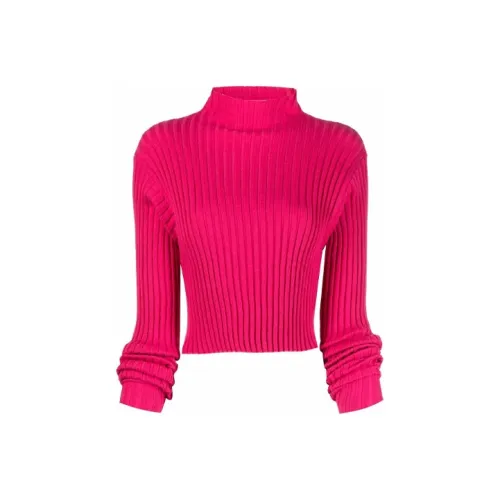 MM6 Maison Margiela FW21 Slim Fit Knitwear Women's Pink