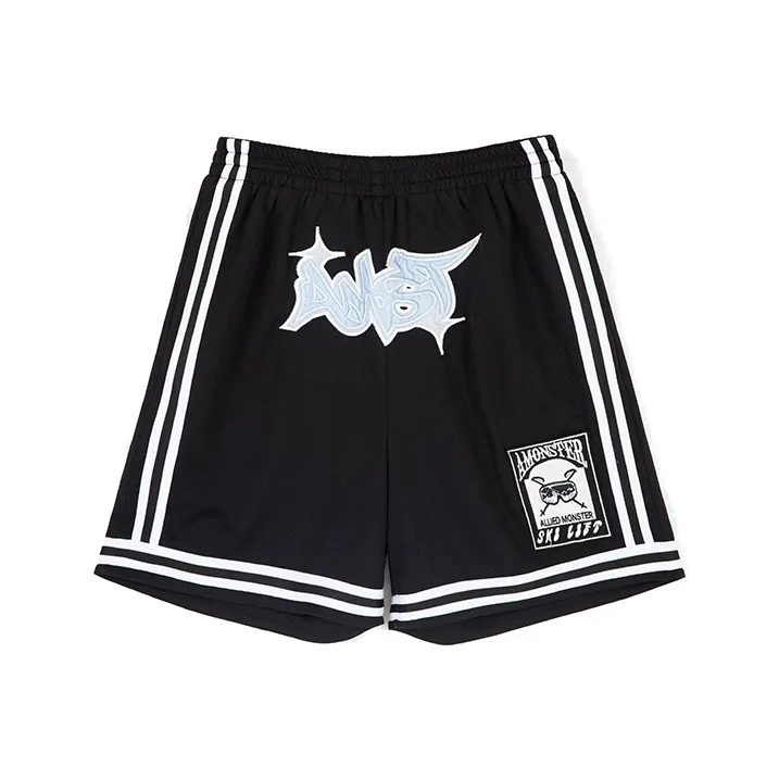 AMONSTER Sports Shorts Unisex Black-0