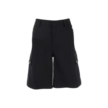 OFF WHITE Logo Embroidered Cargo Shorts