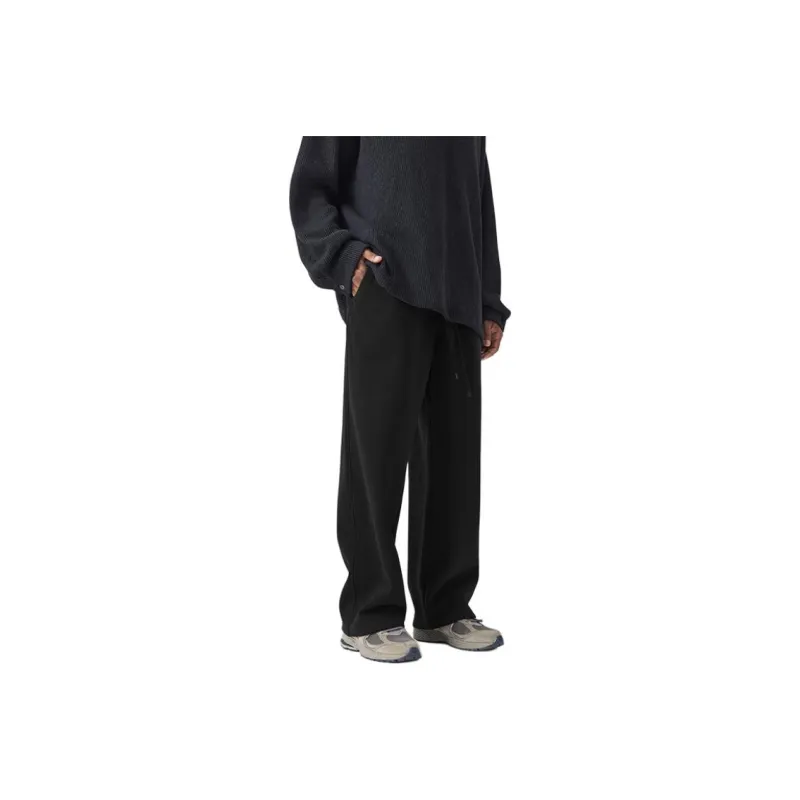 Bodydream Loose Fit Straight Fit Sweatpants Spring Unisex-12