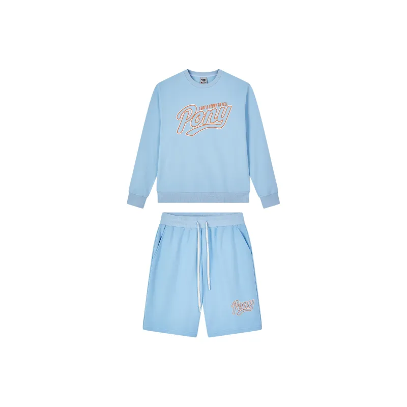 Pony Sweatshirt Sets Unisex-4