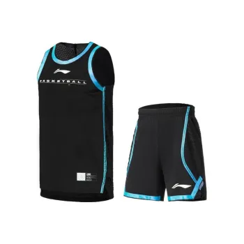 LiNing Basketball Suit Men's Black·