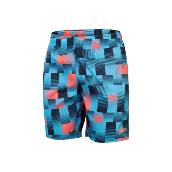 Speedo Men's Xpress Lite Allover 18' Swim Shorts Swimming Shorts Men Blue