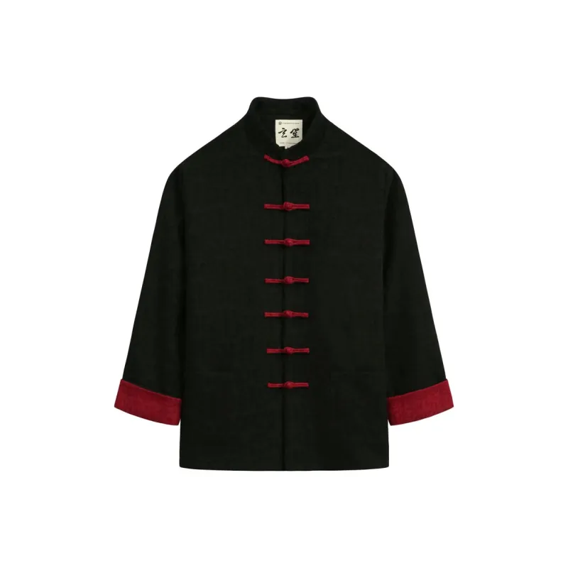 XUANSHENG Puffer Jacket Men's Black-0