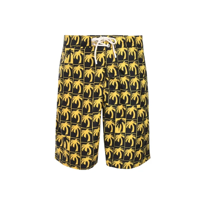 PALM ANGELS Dripping Palms Swim Shorts-0