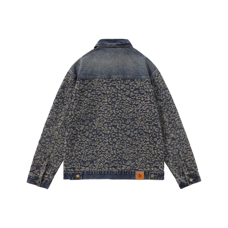 SANTASTIC Denim Jacket Men's Blue-1