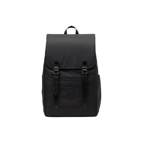 Herschel Recycled Polyester Backpack Trumpets Unisex Black