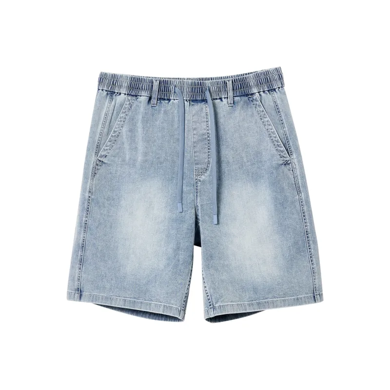 JACK JONES· Denim Shorts Men's E40 Light Denim Blue-0
