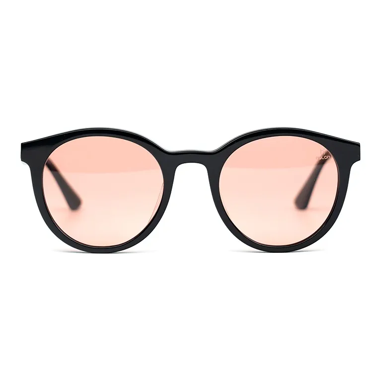 HELEN KELLER Plate Frame Oval Sunglasses Unisex-1
