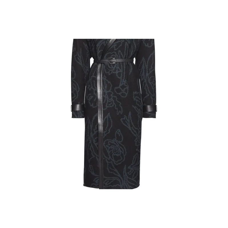 FERRAGAMO SS23 Coat Women's Black-4