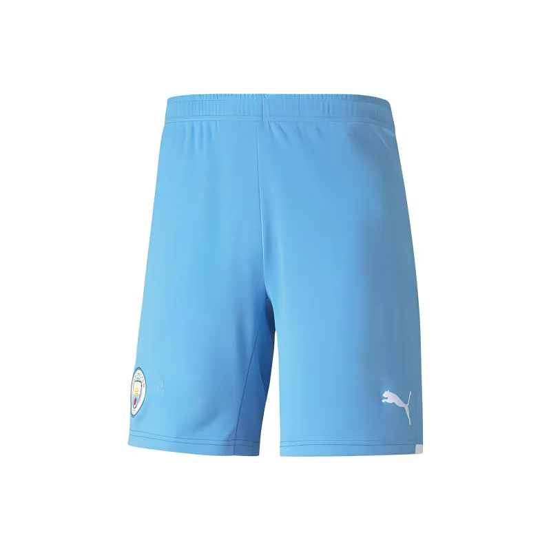 PUMA Manchester City F.C. Soccer Bottoms Men Blue-0