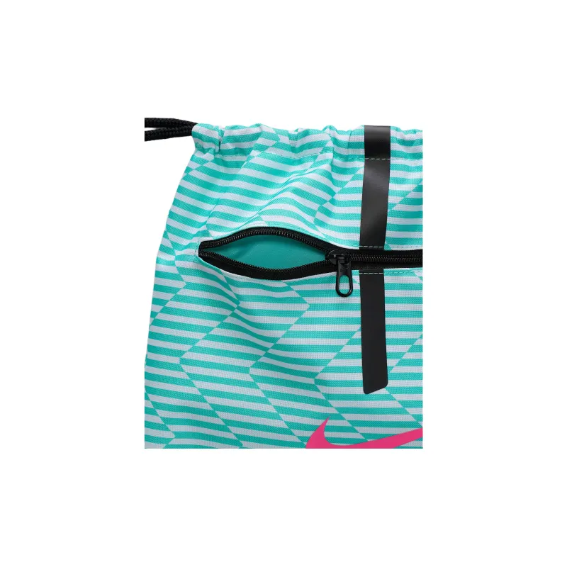 Nike Academy Polyester Backpack Unisex Aurora Green & Black & Explosion Pink-3