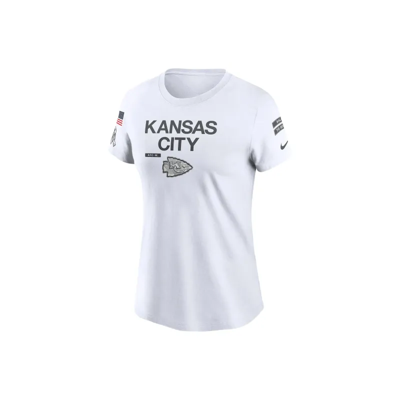 Nike Kansas City Chiefs Salute To Service Legend Women's Nike Nfl T Shirt-0