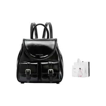 TUCANO PU Backpack Women's Midnight Black