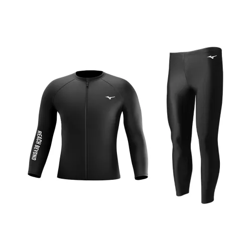 Mizuno Swimsuit Set Men's Black