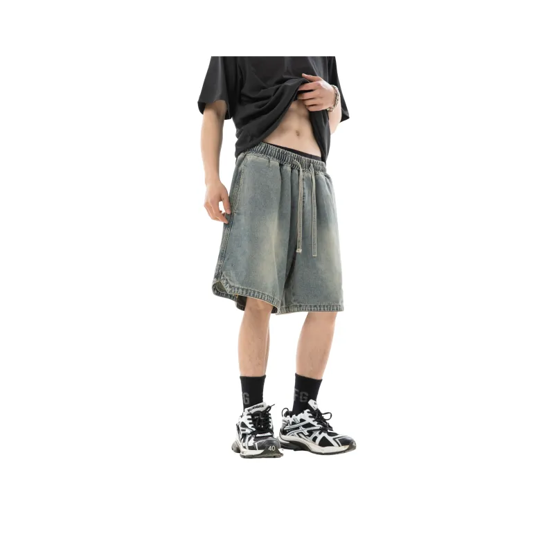 CREAZIONI LA FANTASIA E MOBILE Denim Shorts Unisex-6