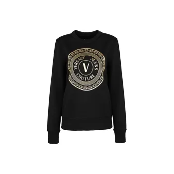 VERSACE JEANS COUTURE Sweatshirts Women's Black