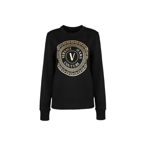 VERSACE JEANS COUTURE Sweatshirts Women's Black