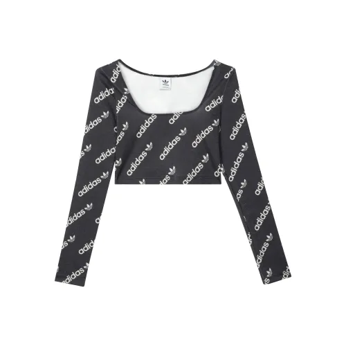 Adidas Originals Crop Tops Women's Black